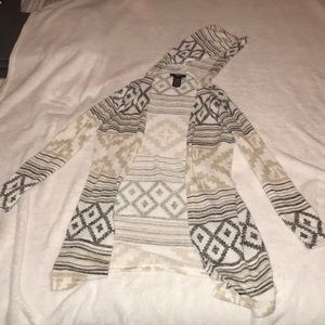 Tribal print cardigan